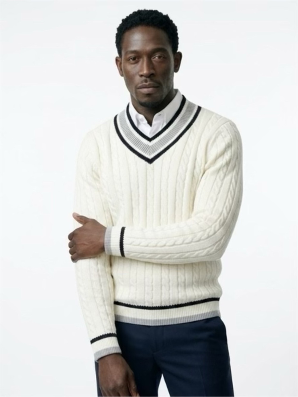 NWOT Tretorn Preppy Cable Knit Sweater